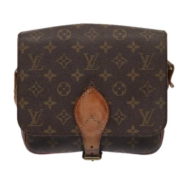 LOUIS VUITTON Monogram Cartouchiere MM Shoulder Bag M51253 LV Auth 94868 - Picture 13 of 16